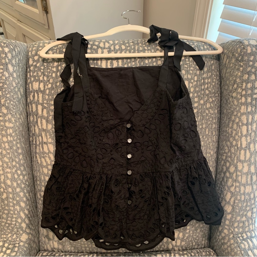 Black summer top